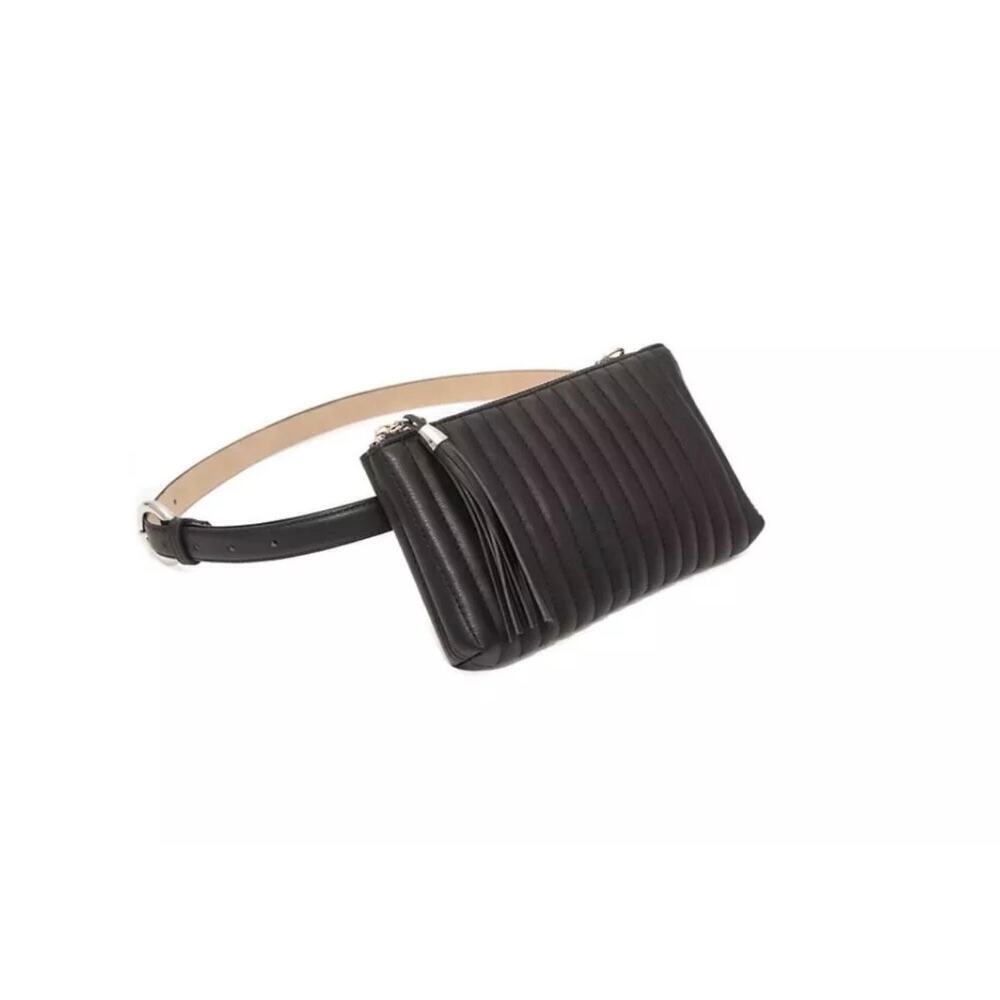 INC International Concepts quilted women's belt bag fanny pack crossbody